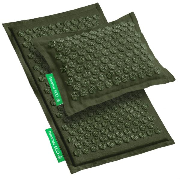 Pranamat ECO Set (Mat + Pillow) Military Green